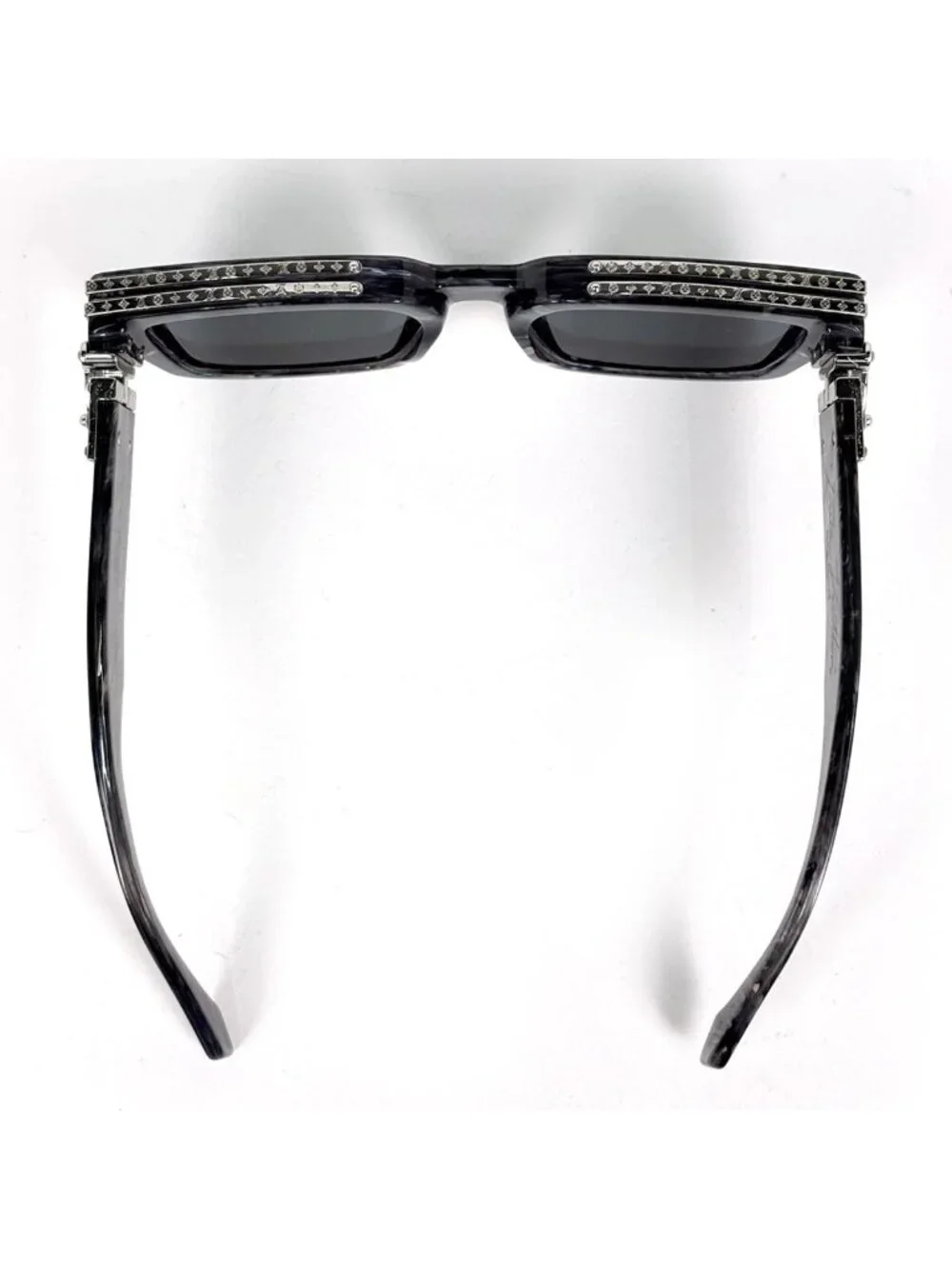 Louis Vuitton 1.1 Millionaire Eyewear Square Sunglasses Acetate Gray